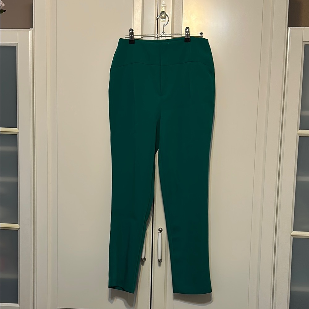Meshki Green Straight Leg Pants